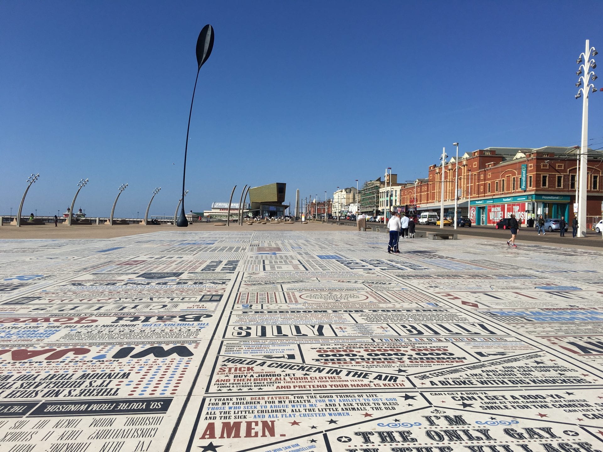 Blackpool Comedy Carpet and Promenade 2026